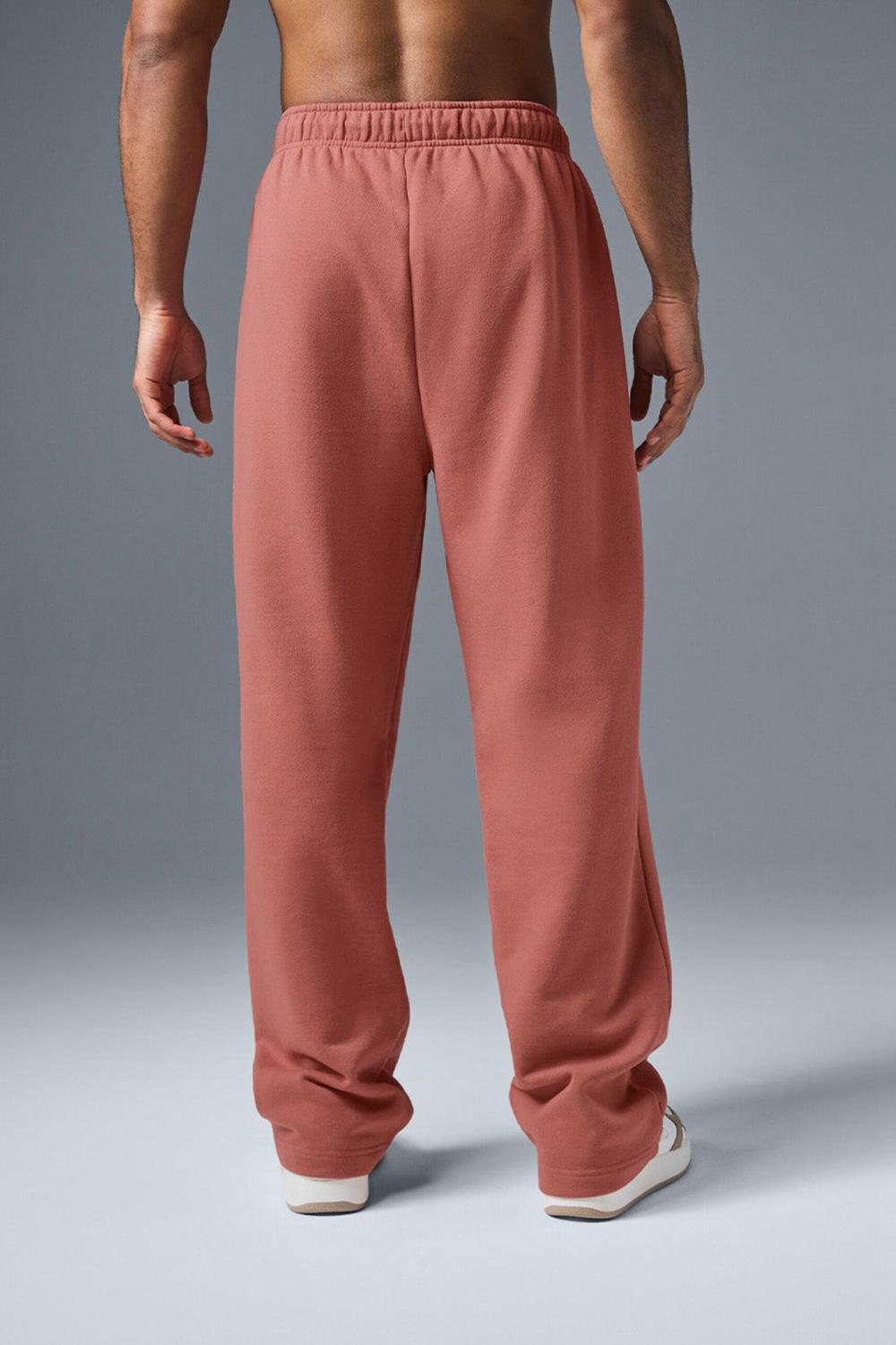 Alo Yoga Accolade Straight Leg Uomo Sweatpant Soft Terracotta | Italia  MXE-790586