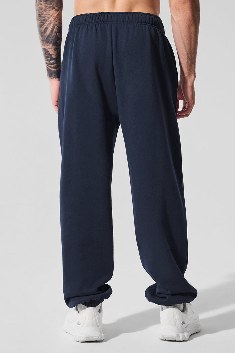 Alo Yoga Accolade Uomo Sweatpant Blu Marino | Italia  NMY-413608