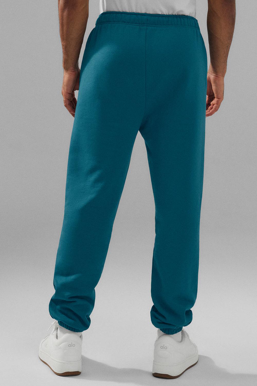 Alo Yoga Accolade Uomo Sweatpant Oceanic Teal | Italia  VTZ-915847