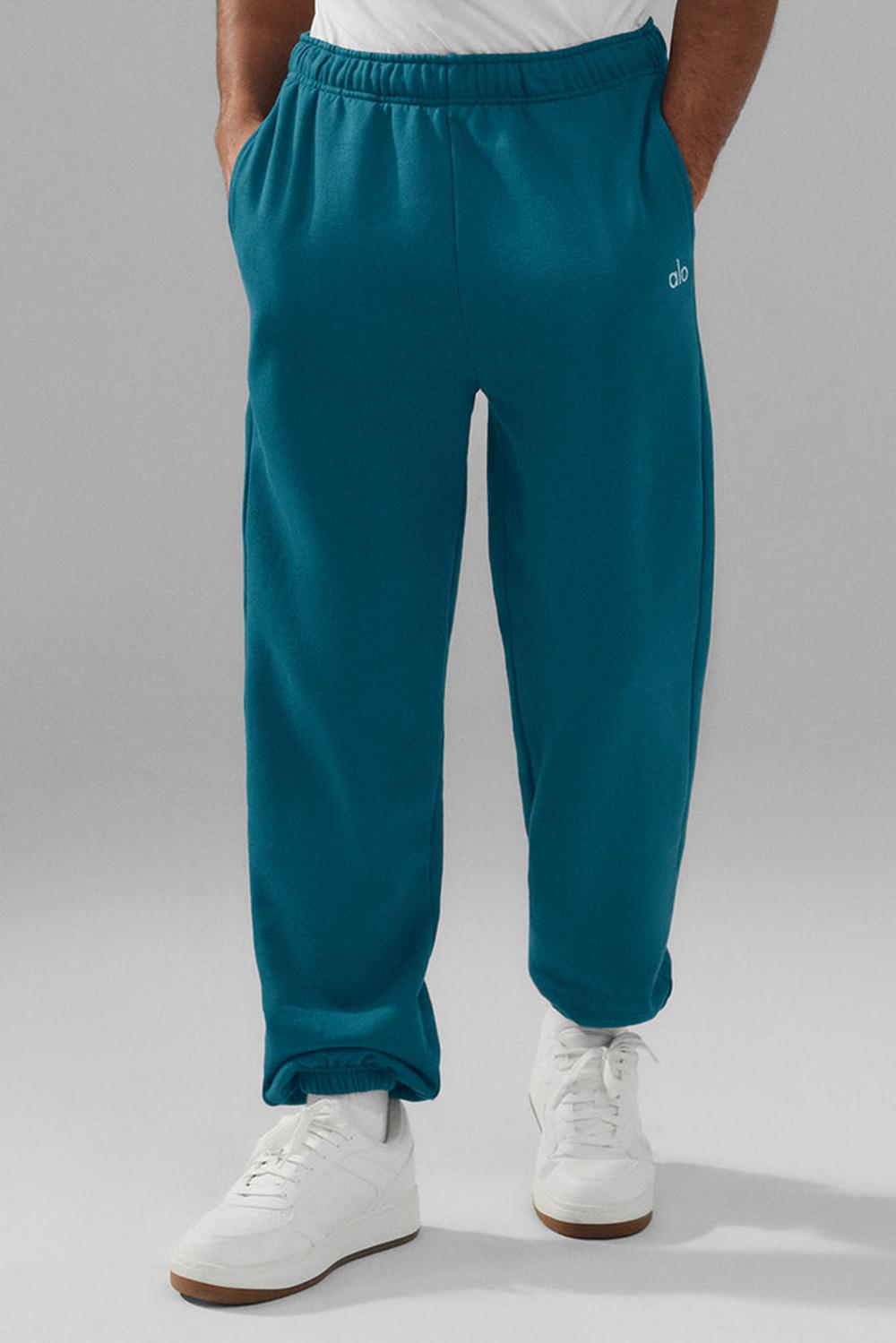 Alo Yoga Accolade Uomo Sweatpant Oceanic Teal | Italia  VTZ-915847