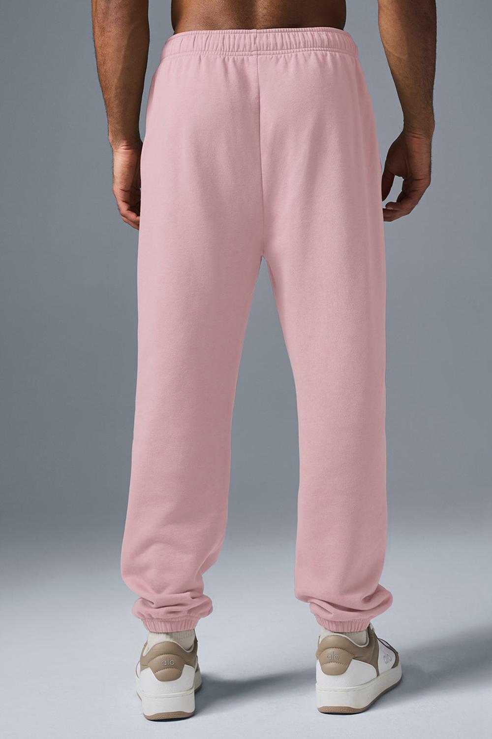 Alo Yoga Accolade Uomo Sweatpant Rosa | Italia  LJD-153082