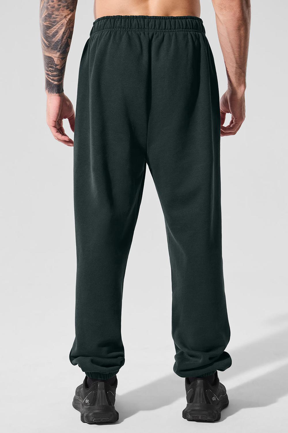 Alo Yoga Accolade Uomo Sweatpant Verdi | Italia  UPC-189453