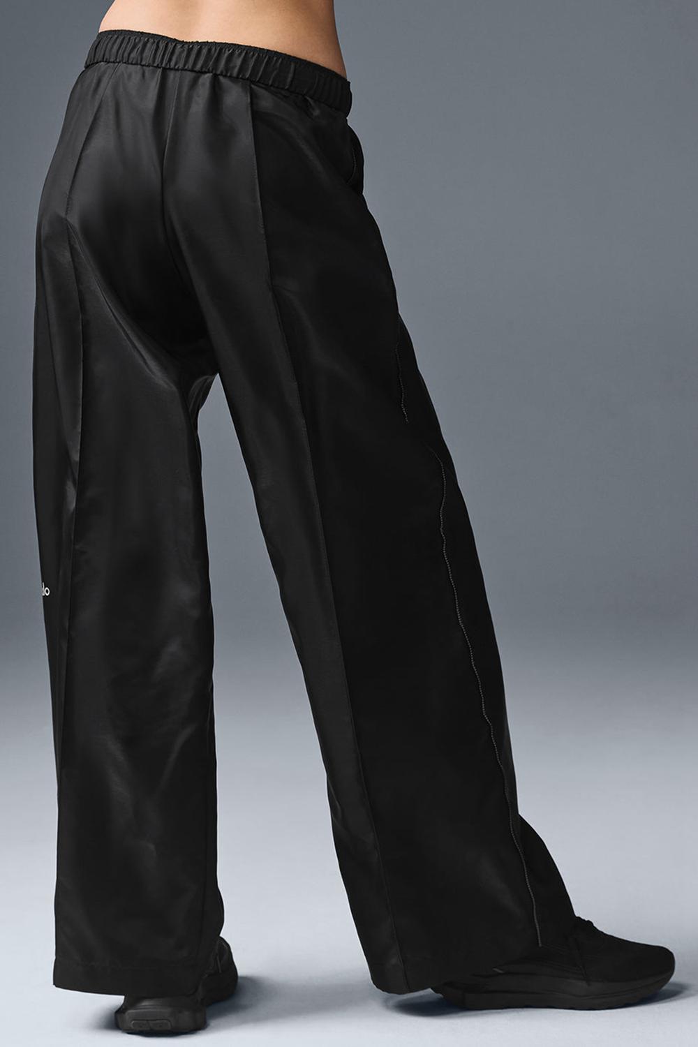 Alo Yoga Afterglow Wide Leg Track Donna Pant Nere | Italia  SHL-067314