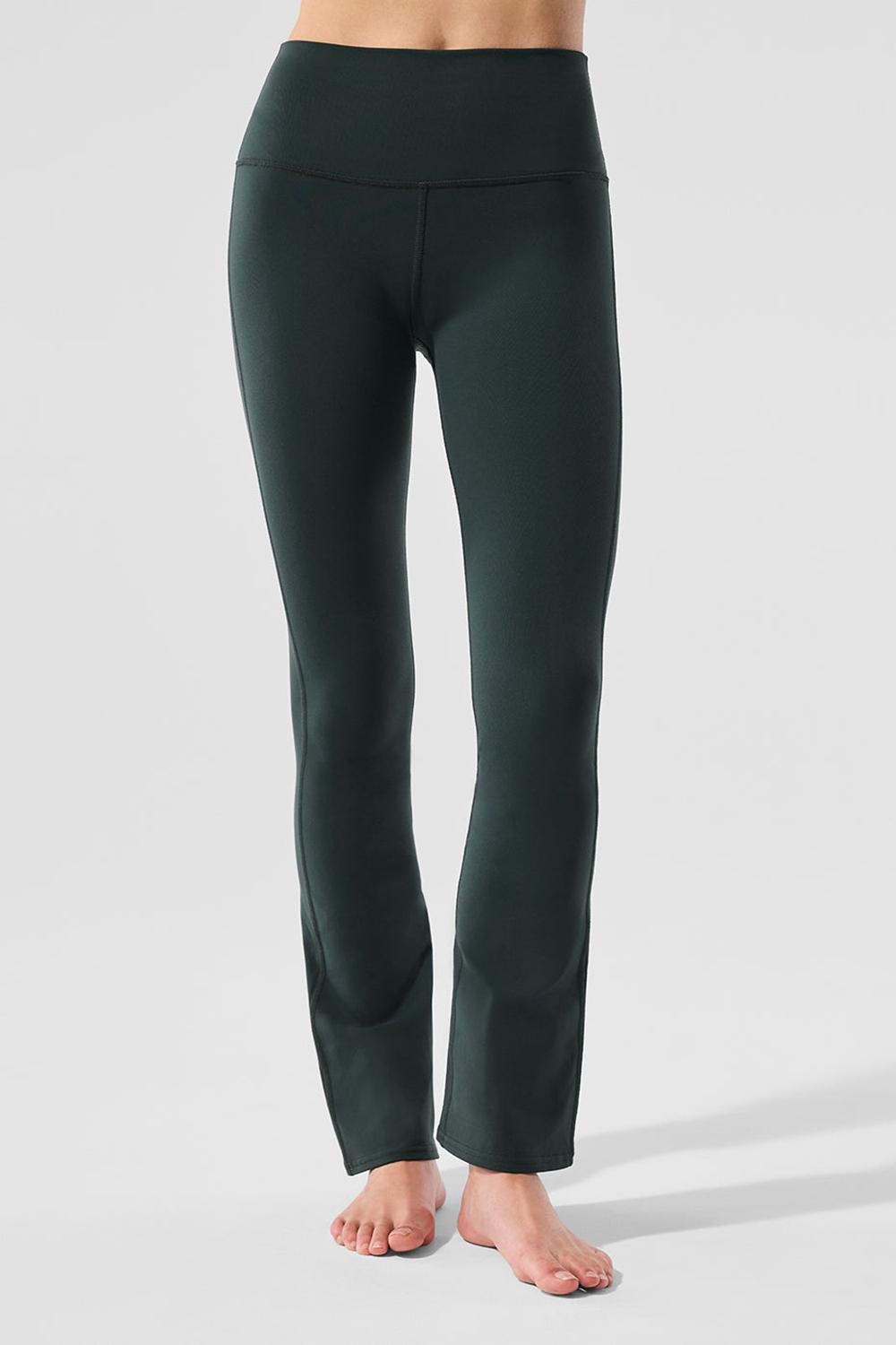 Alo Yoga Airbrush High-Waist 7/8 Bootcut Donna Legging Verdi | Italia  NXV-495817