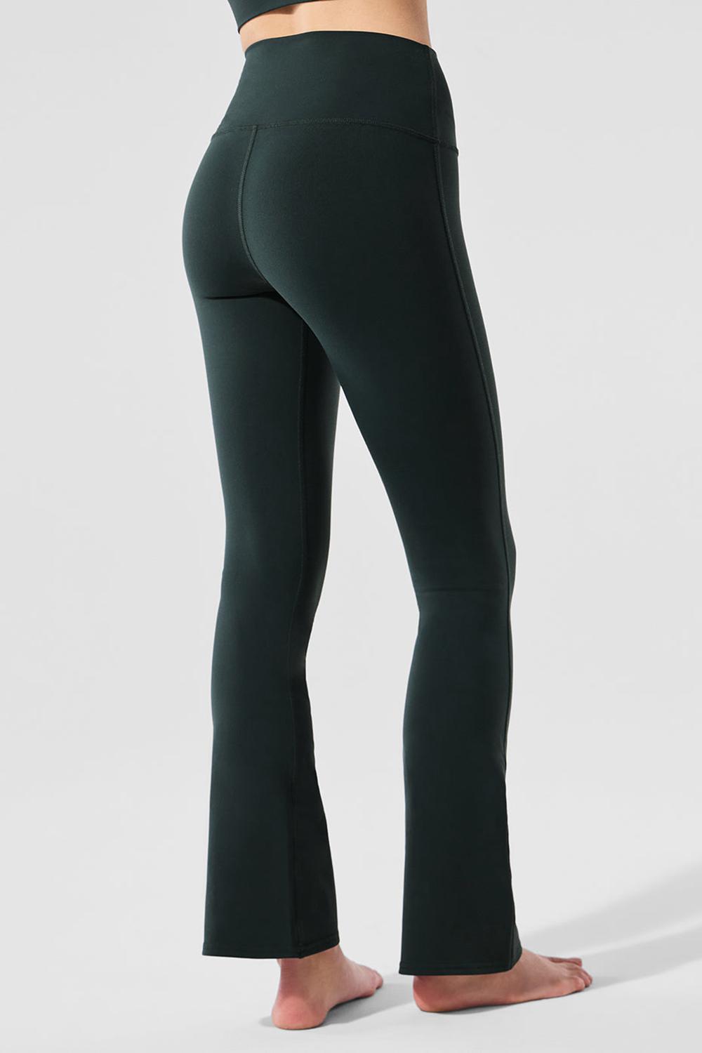 Alo Yoga Airbrush High-Waist 7/8 Bootcut Donna Legging Verdi | Italia  NXV-495817