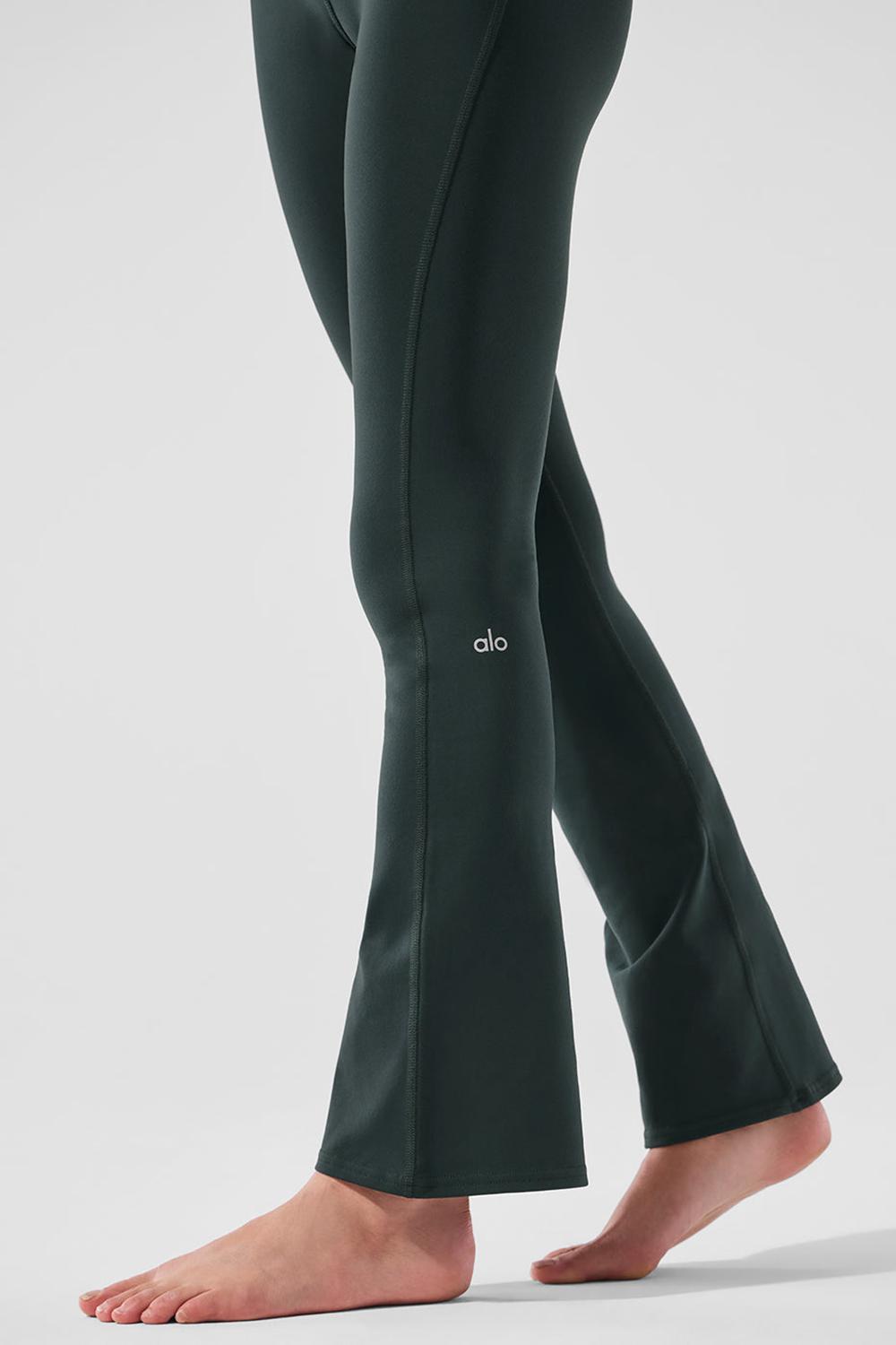 Alo Yoga Airbrush High-Waist 7/8 Bootcut Donna Legging Verdi | Italia  NXV-495817