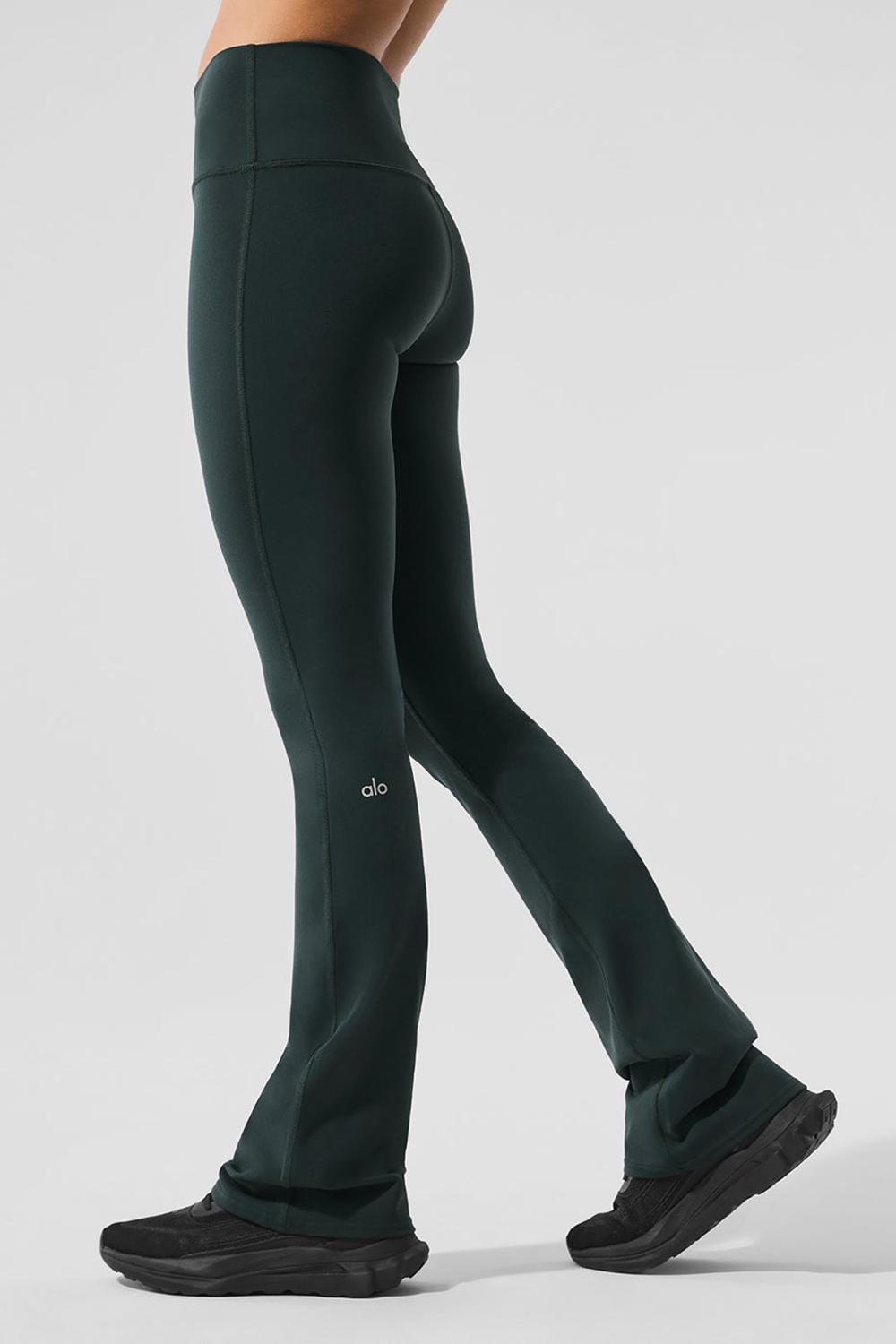 Alo Yoga Airbrush High-Waist Bootcut Donna Legging Verdi | Italia  QRA-602347