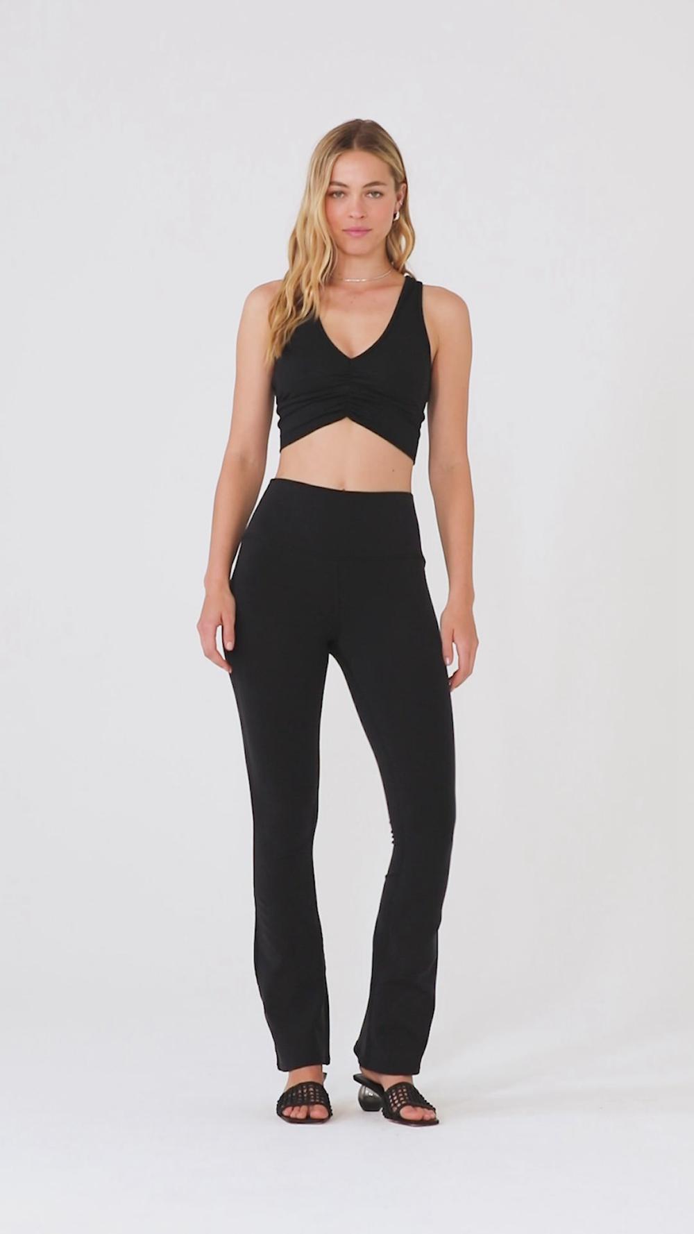Alo Yoga Airbrush High-Waist Bootcut Donna Legging Espresso | Italia  SVR-396475