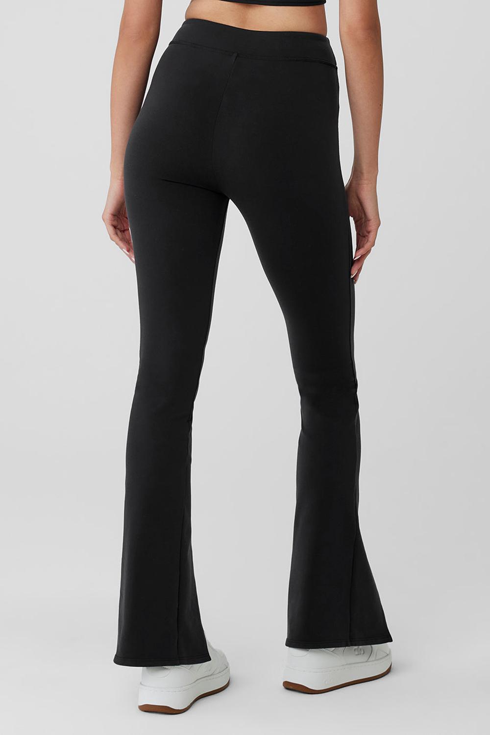 Alo Yoga Airbrush High-Waist Flutter Donna Legging Nere | Italia  BMQ-056784