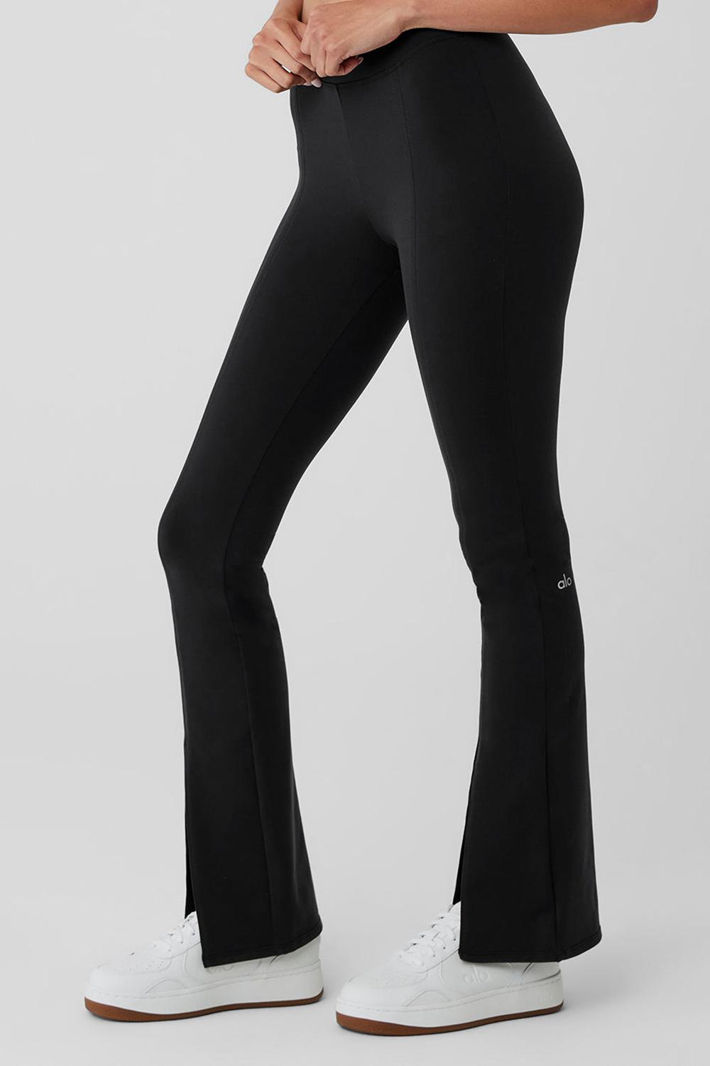 Alo Yoga Airbrush High-Waist Flutter Donna Legging Nere | Italia  BMQ-056784