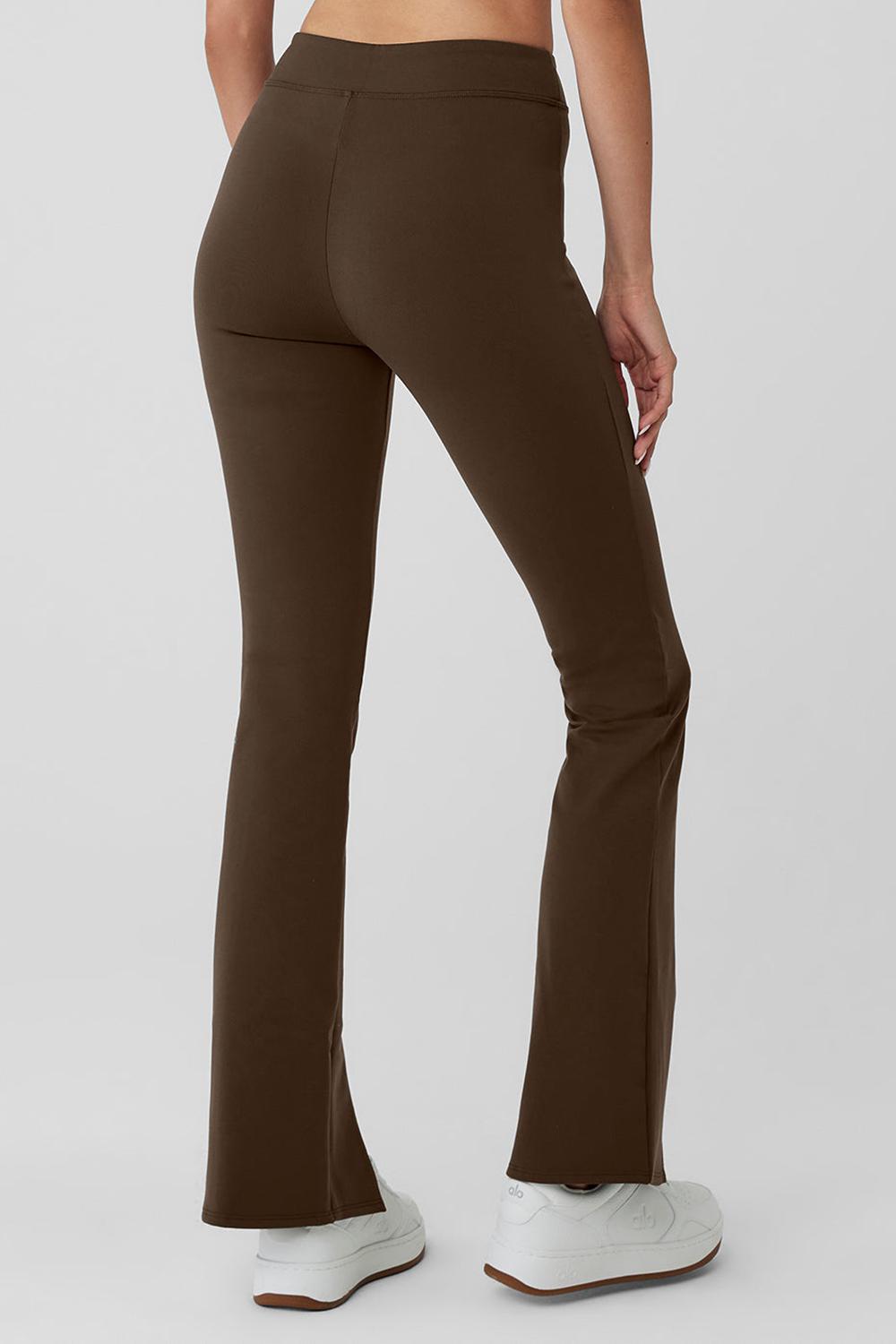 Alo Yoga Airbrush High-Waist Flutter Donna Legging Espresso | Italia  AJM-578109