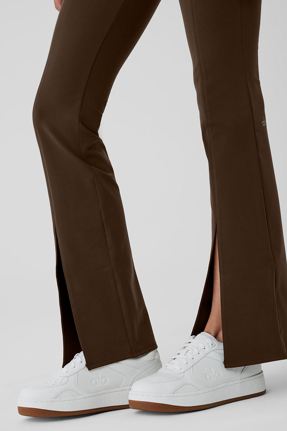 Alo Yoga Airbrush High-Waist Flutter Donna Legging Espresso | Italia  AJM-578109