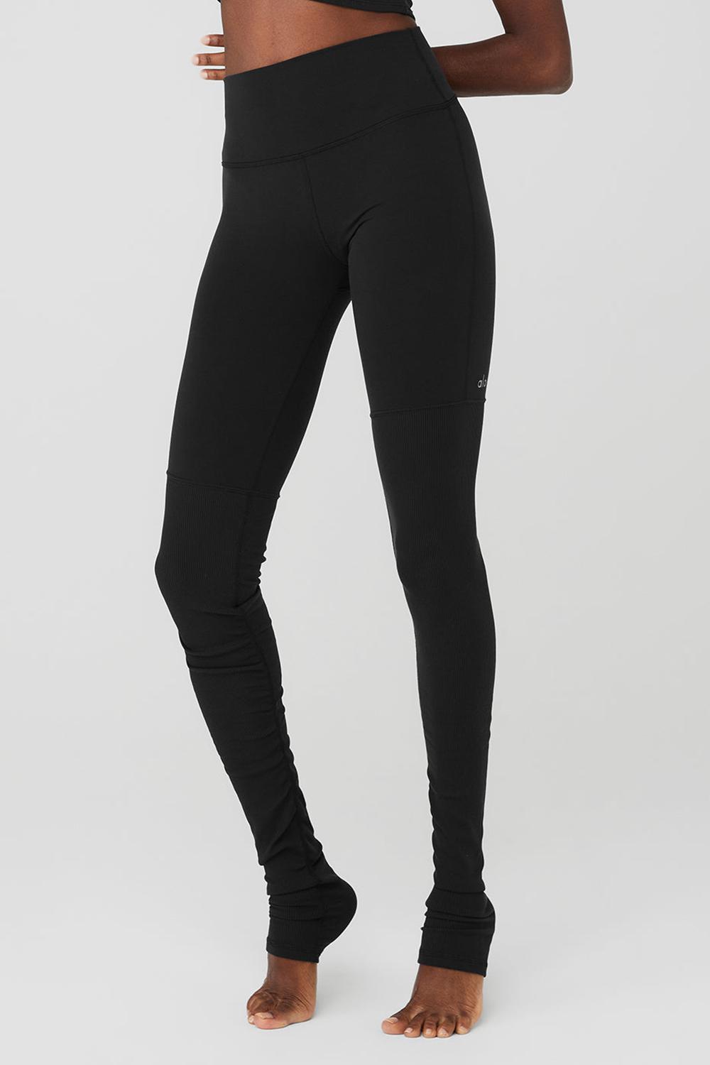 Alo Yoga Airbrush High-Waist Highlight Goddess Donna Legging Nere | Italia  HPL-203745