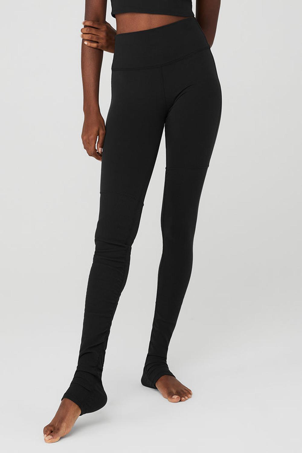 Alo Yoga Airbrush High-Waist Highlight Goddess Donna Legging Nere | Italia  HPL-203745