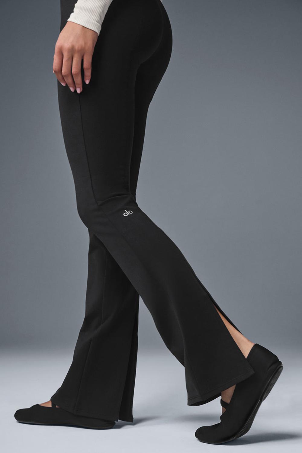 Alo Yoga Airbrush High-Waist Kick-Back Donna Legging Nere | Italia  TZD-572198
