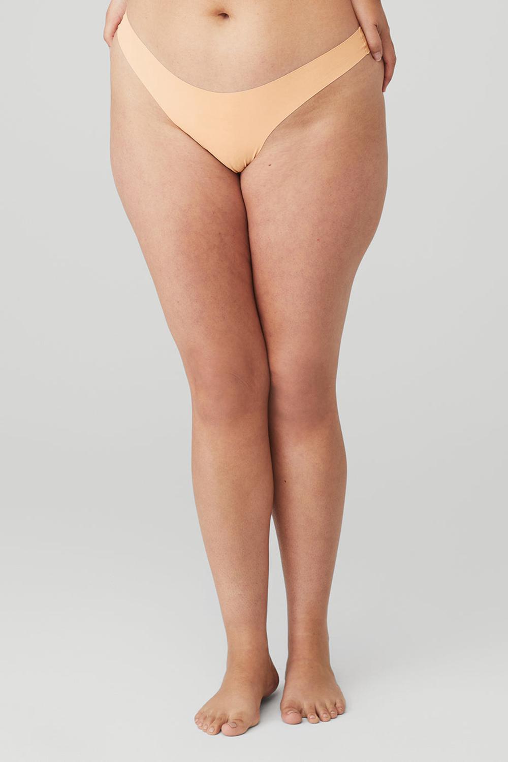 Alo Yoga Airbrush Invisible Donna Perizoma Champagne | Italia  PLX-370681