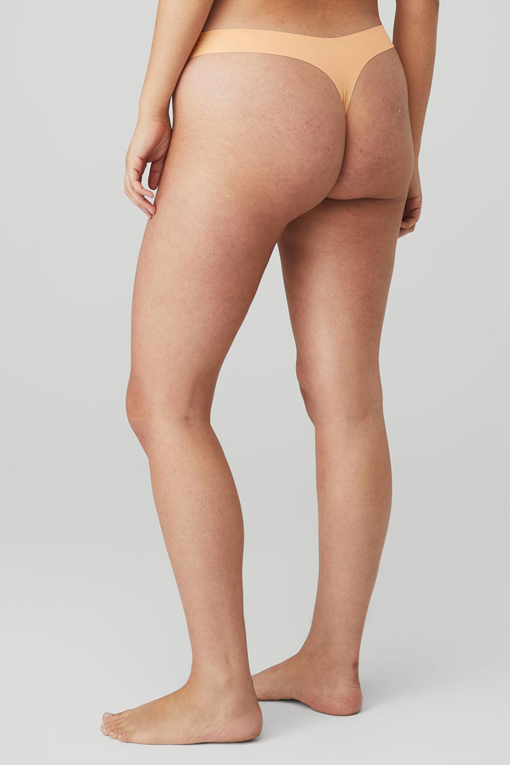 Alo Yoga Airbrush Invisible Donna Perizoma Champagne | Italia  PLX-370681