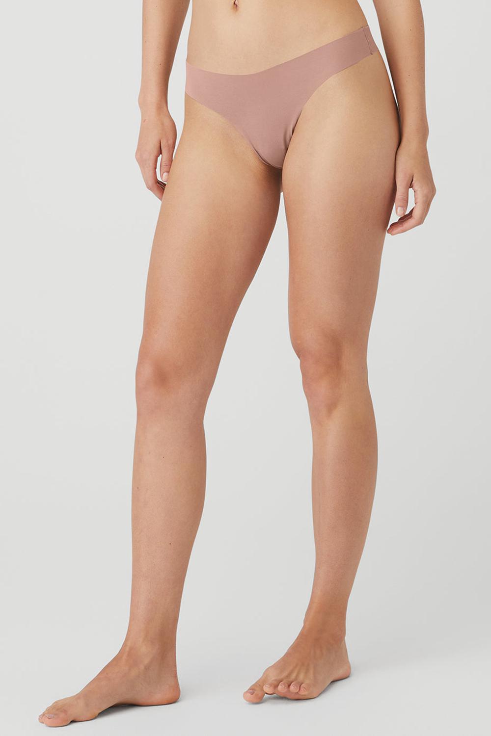 Alo Yoga Airbrush Invisible Donna Perizoma Smoky Quartz | Italia  PVL-829506