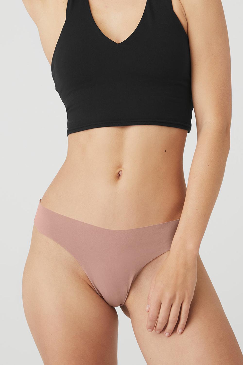 Alo Yoga Airbrush Invisible Donna Perizoma Smoky Quartz | Italia  PVL-829506