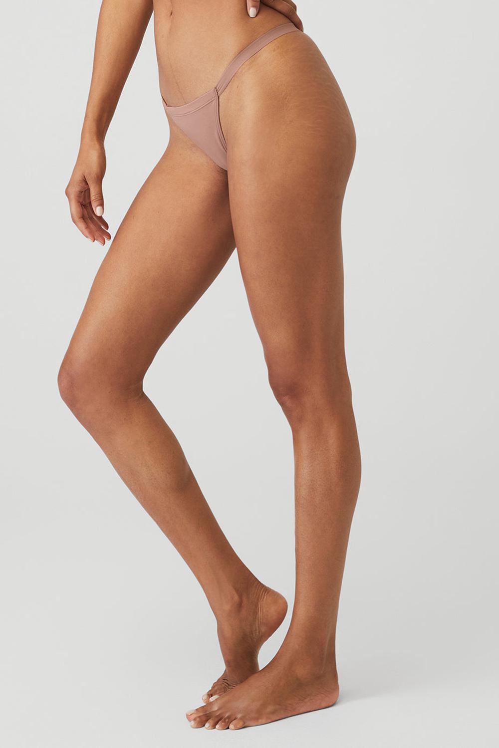 Alo Yoga Airbrush Invisible String Donna Perizoma Smoky Quartz | Italia  HCT-108359