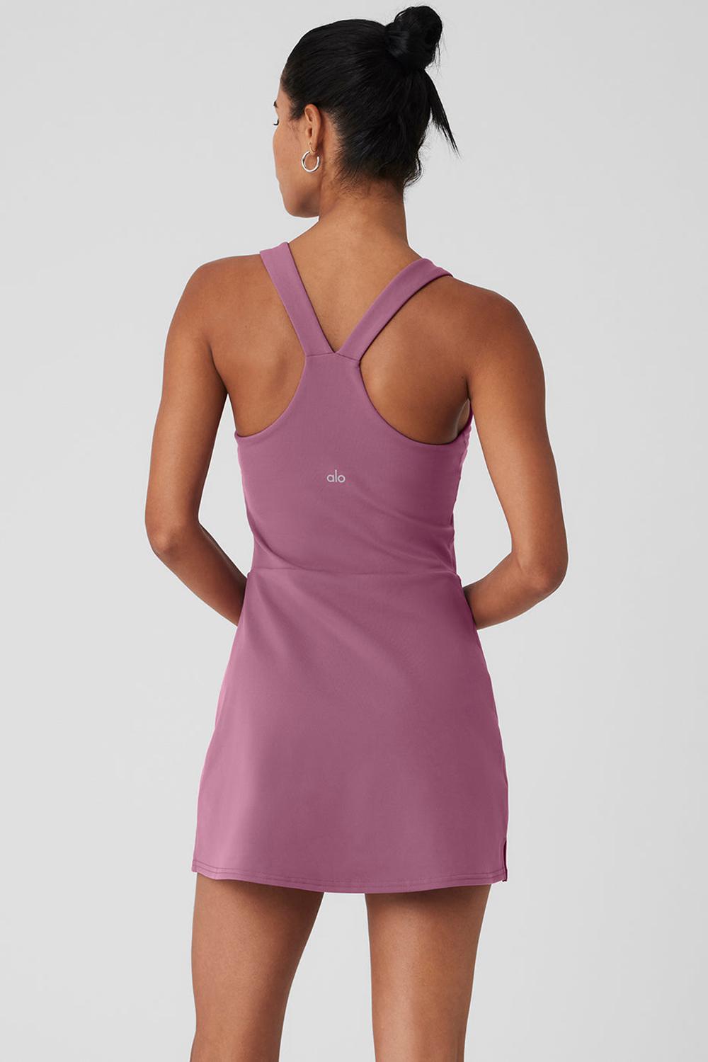Alo Yoga Airbrush Real Donna Vestito Soft Mulberry | Italia  OIX-823975