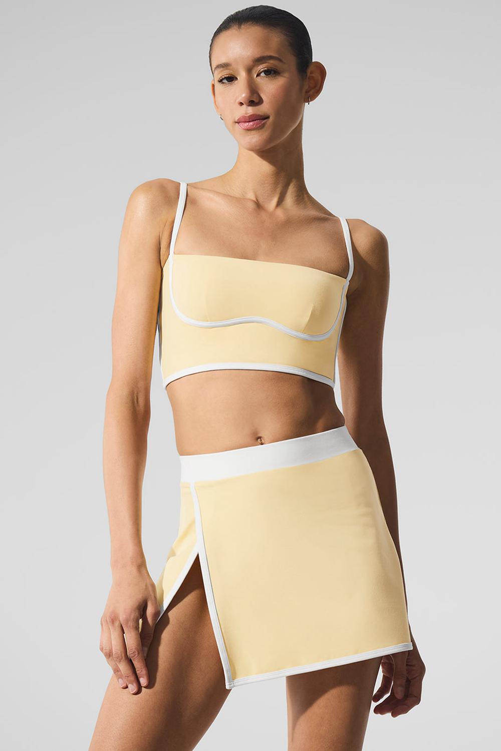 Alo Yoga Airbrush Streamlined Donna Bra Tank Bianche | Italia  TBW-736985