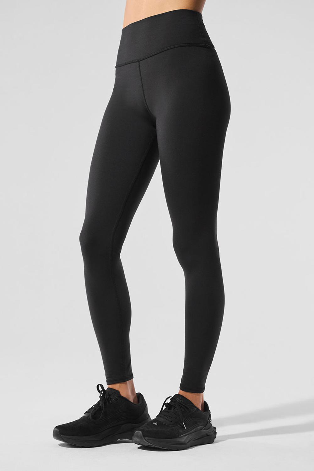 Alo Yoga Airbrush Winter Warm High-Waist Nocturne Donna Legging Nere | Italia  PKL-395146