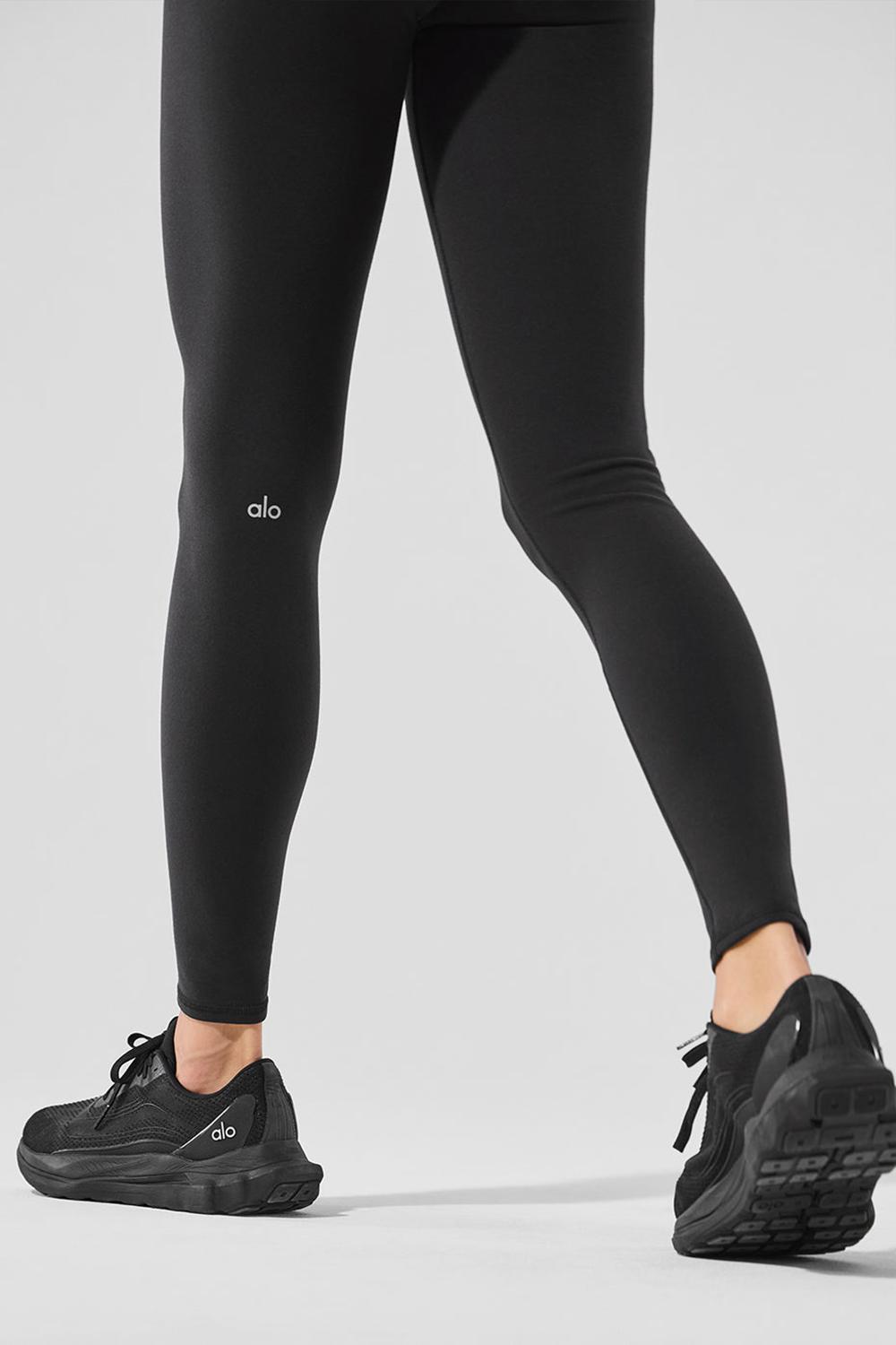 Alo Yoga Airbrush Winter Warm High-Waist Nocturne Donna Legging Nere | Italia  PKL-395146