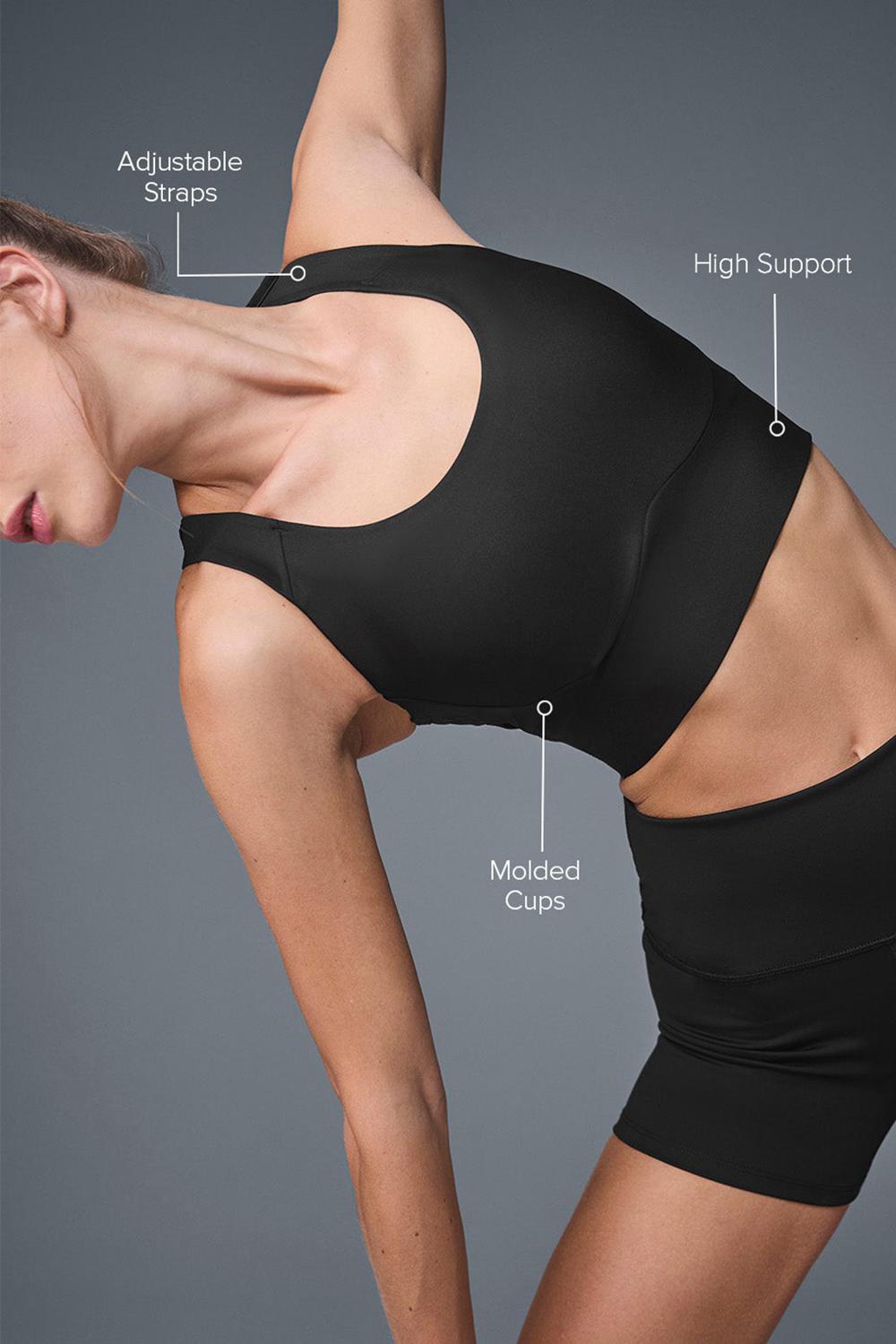 Alo Yoga Airlift Empower Donna Reggiseno Nere | Italia  NJK-435792