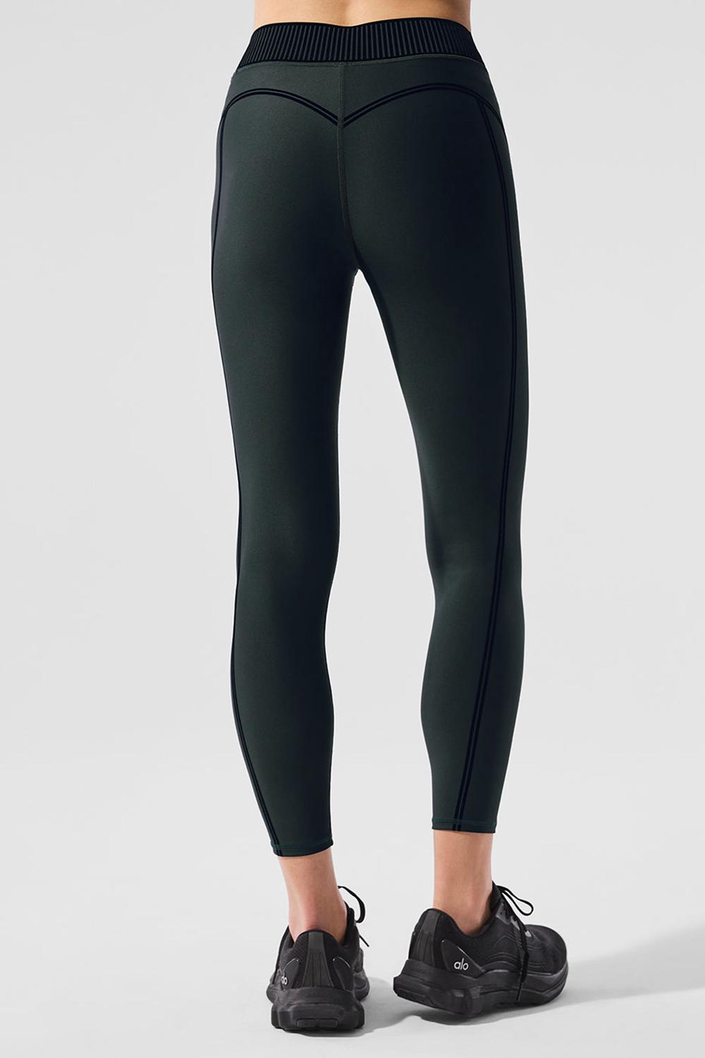 Alo Yoga Airlift High-Waist 7/8 Line Up Donna Legging Verdi | Italia  HJN-835920