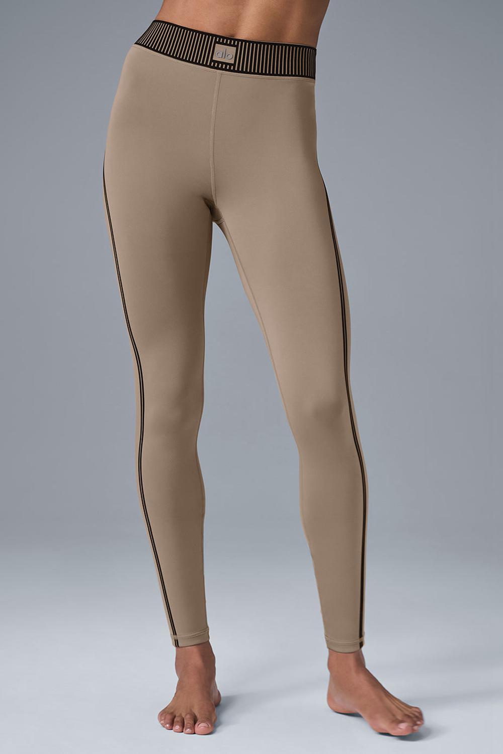 Alo Yoga Airlift High-Waist 7/8 Line Up Donna Legging Gravel | Italia  HNC-349560