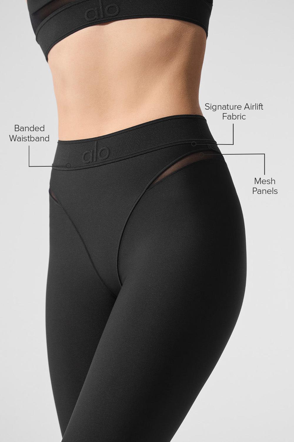 Alo Yoga Airlift High-Waist 7/8 Rebel Donna Legging Nere | Italia  QRE-846051