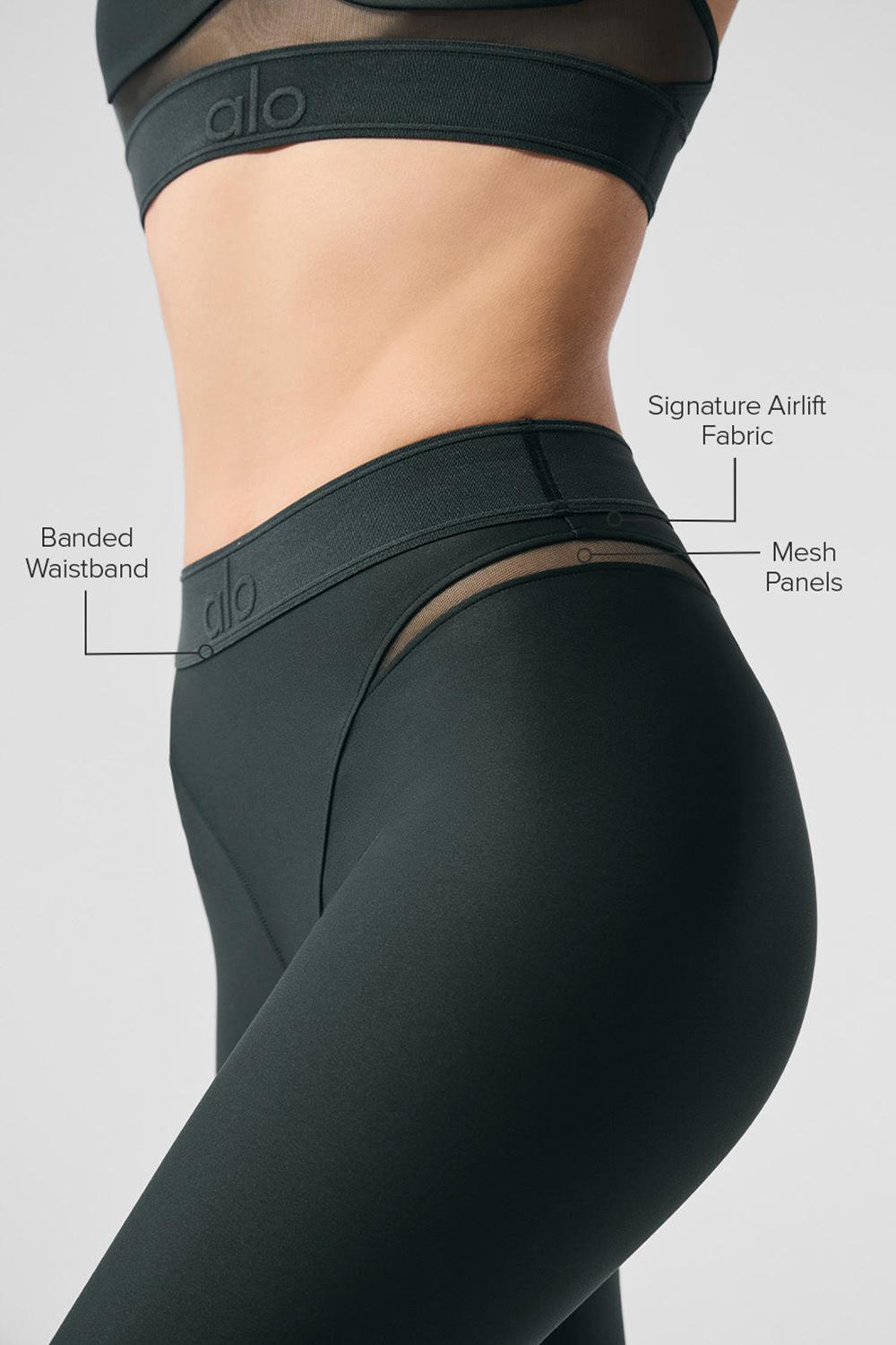 Alo Yoga Airlift High-Waist 7/8 Rebel Donna Legging Verdi | Italia  DQK-943658