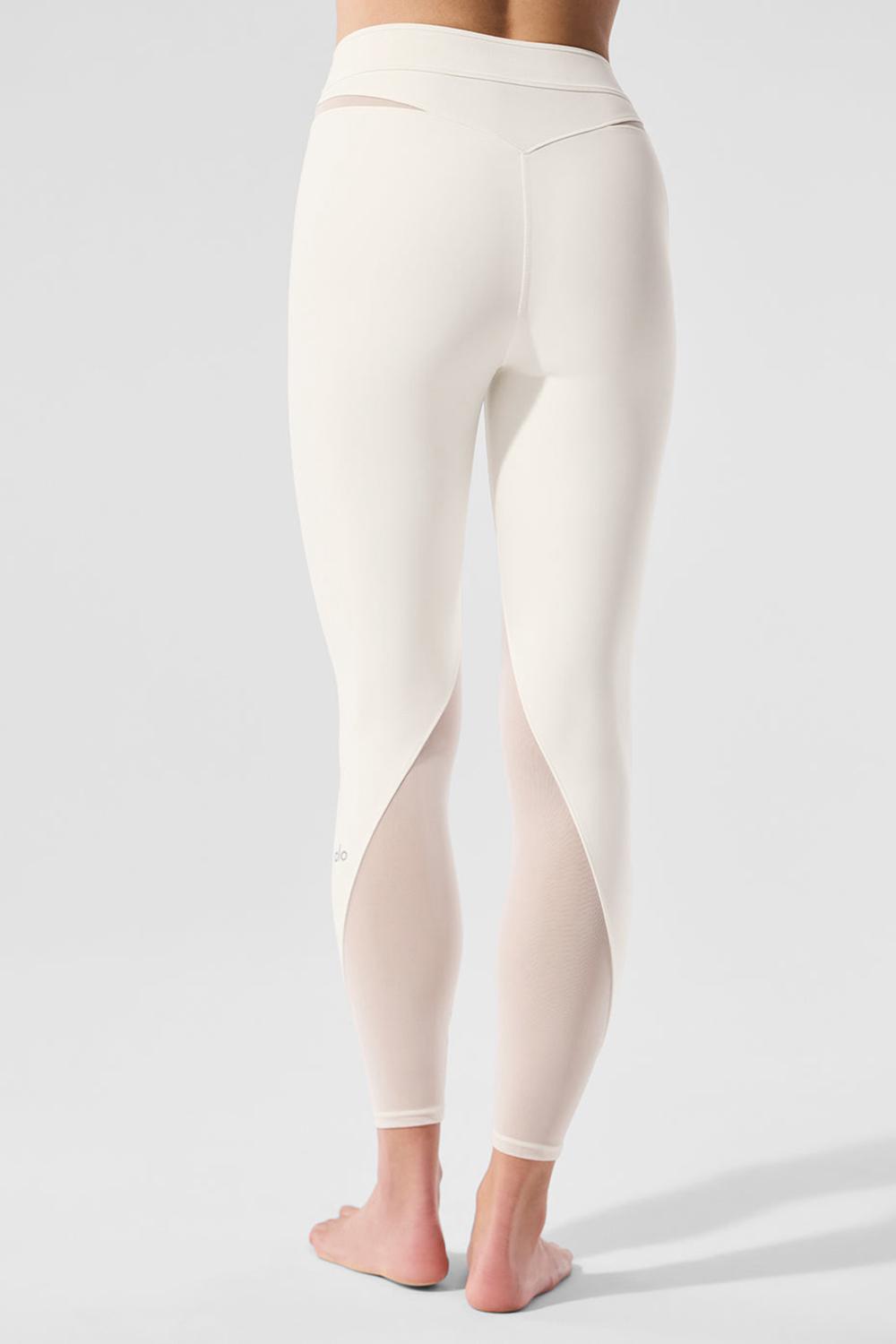 Alo Yoga Airlift High-Waist 7/8 Rebel Donna Legging Ivory | Italia  WJA-532916
