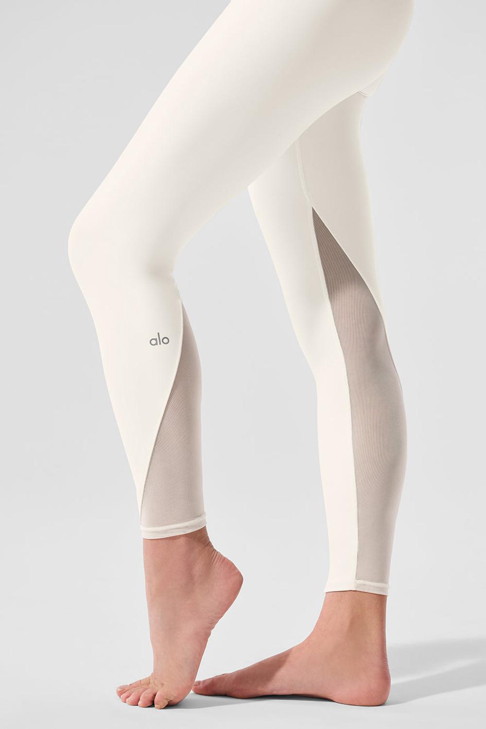 Alo Yoga Airlift High-Waist 7/8 Rebel Donna Legging Ivory | Italia  WJA-532916