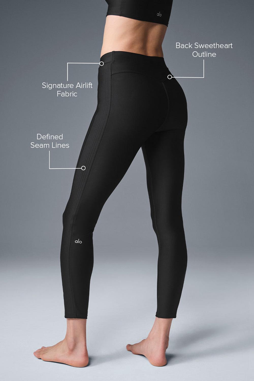 Alo Yoga Airlift High-Waist 7/8 Turn It Up Donna Legging Nere | Italia  ACJ-529083