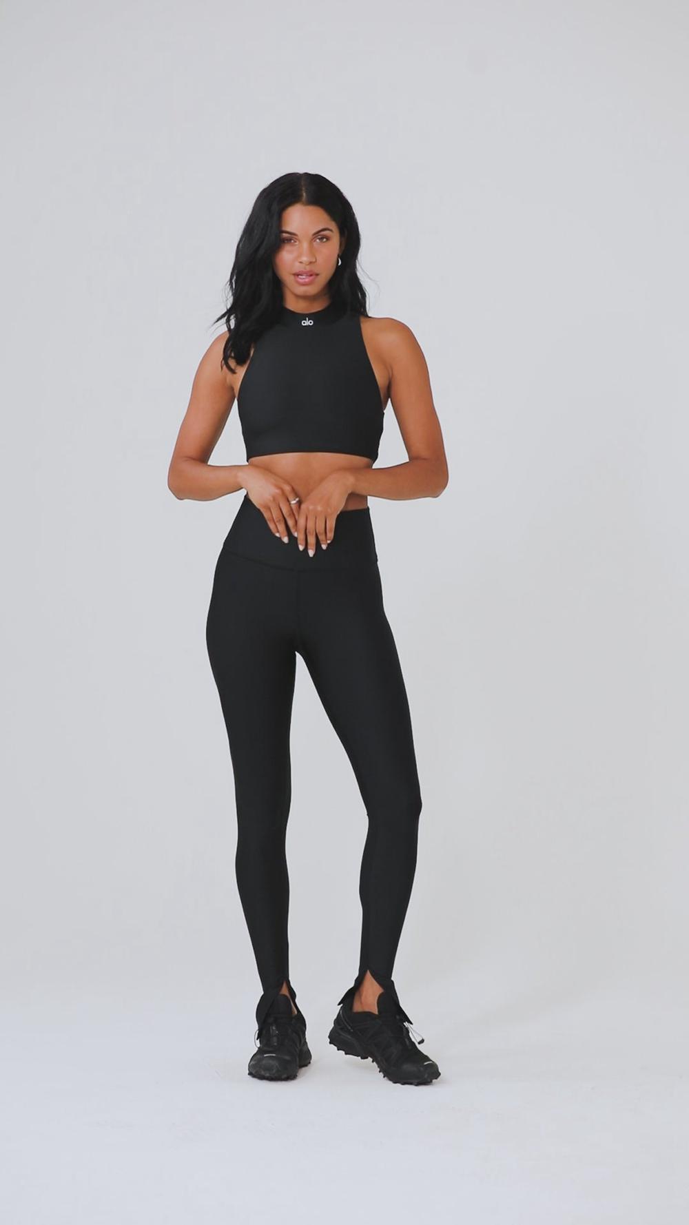 Alo Yoga Airlift High-Waist Elongated Donna Legging Anthracite | Italia  MFL-284395