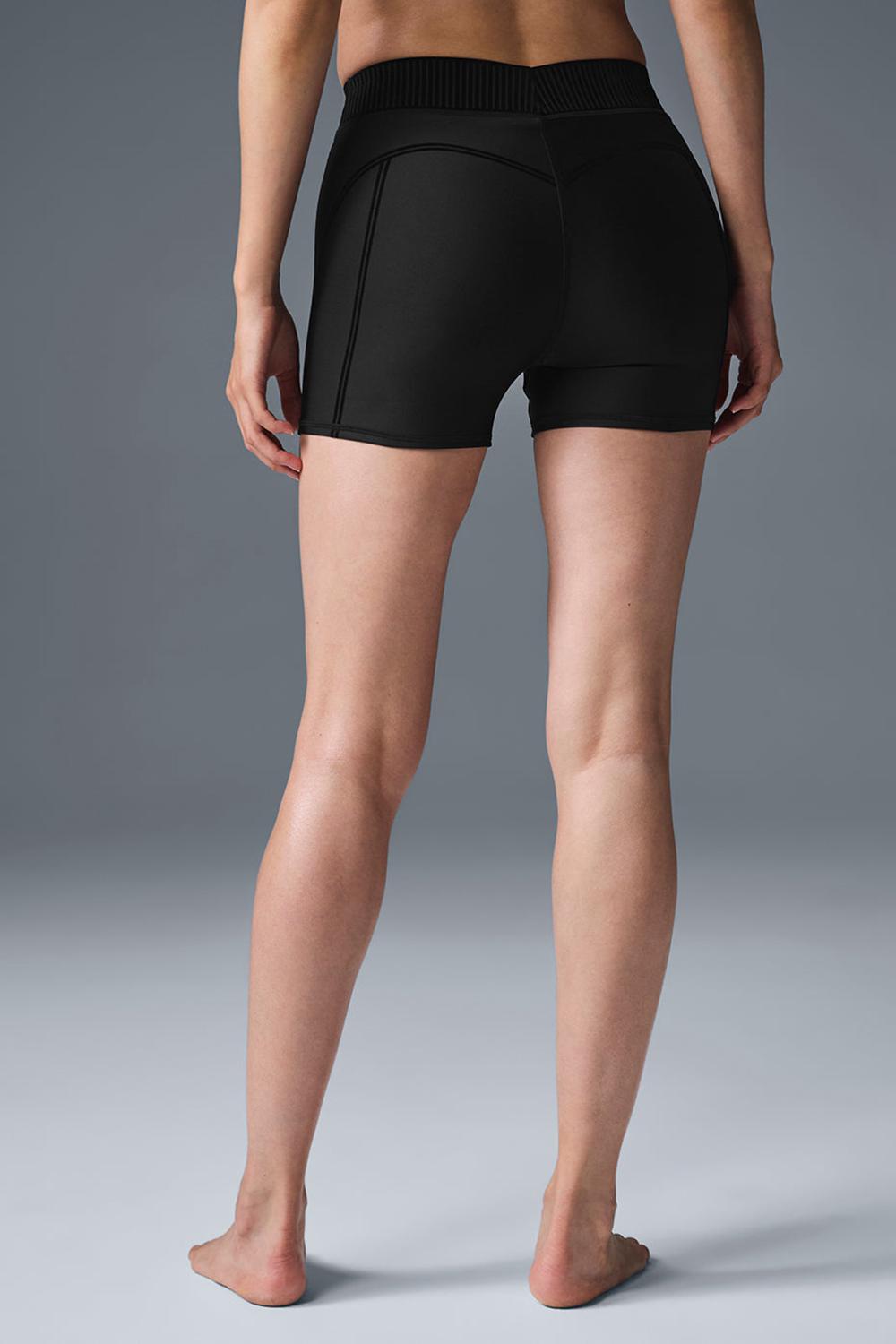 Alo Yoga Airlift High-Waist Line Up Donna Short Nere | Italia  TVO-150462