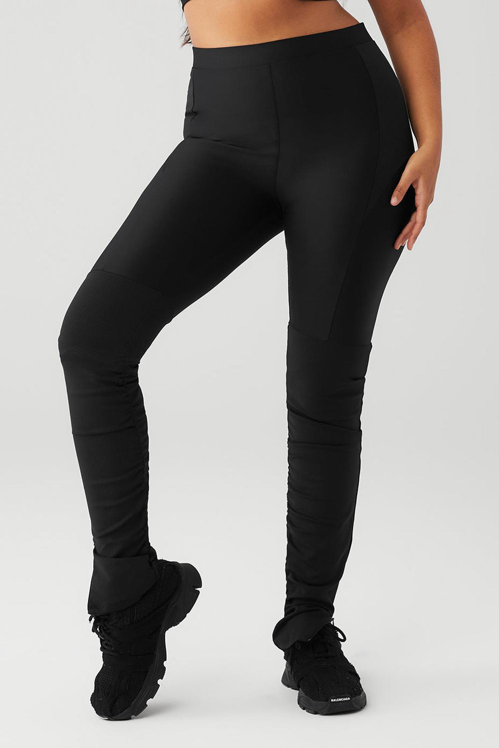 Alo Yoga Airlift High-Waist Street Goddess Donna Legging Nere | Italia  JKO-298340