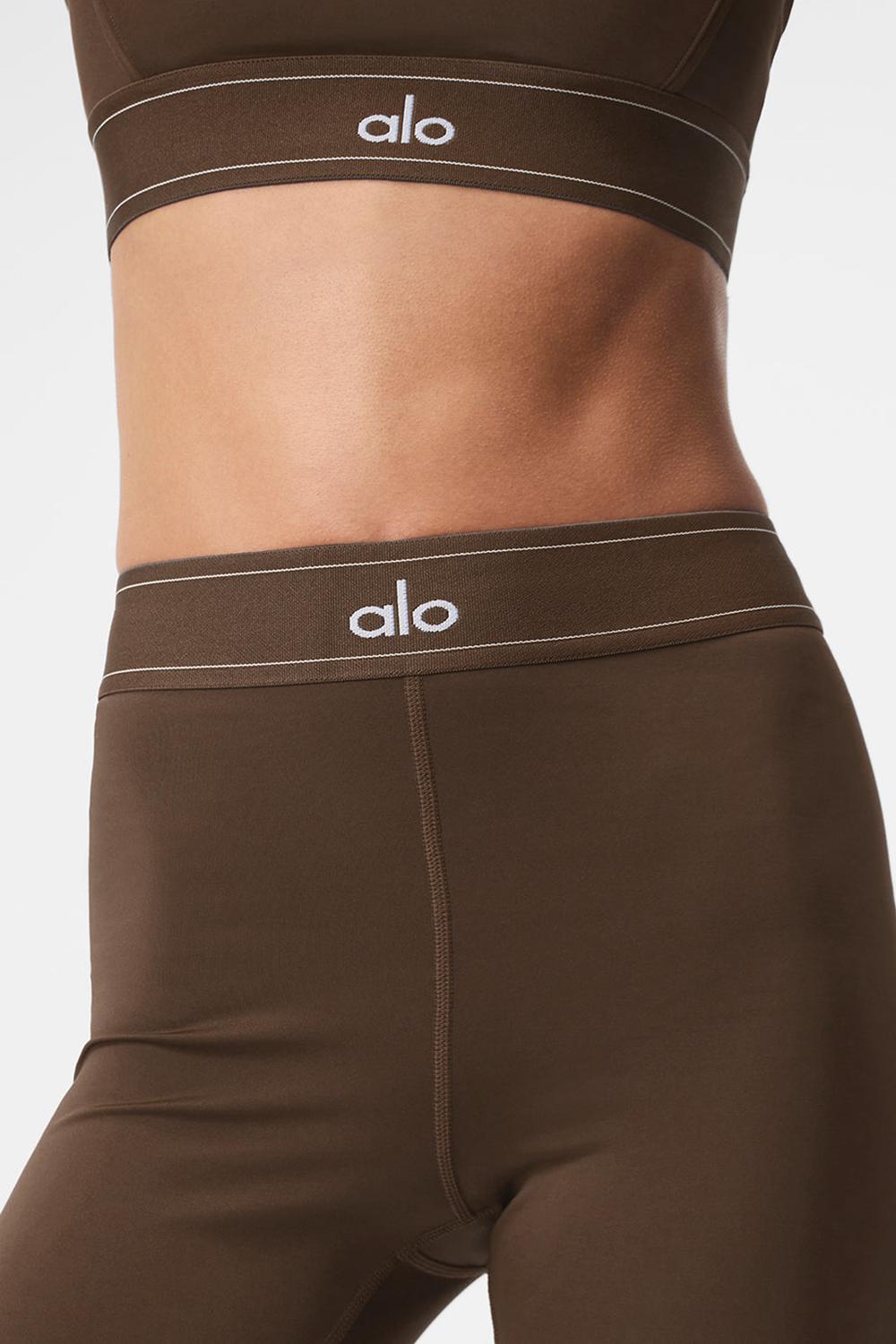 Alo Yoga Airlift High-Waist Suit Up Donna Legging Espresso | Italia  VDF-439721
