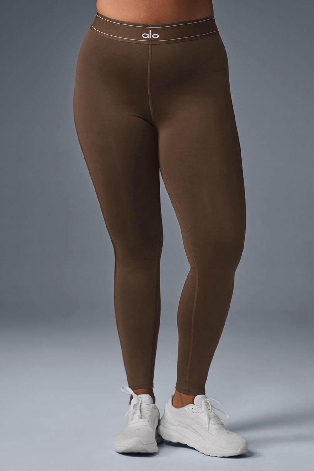 Alo Yoga Airlift High-Waist Suit Up Donna Legging Espresso | Italia  VDF-439721