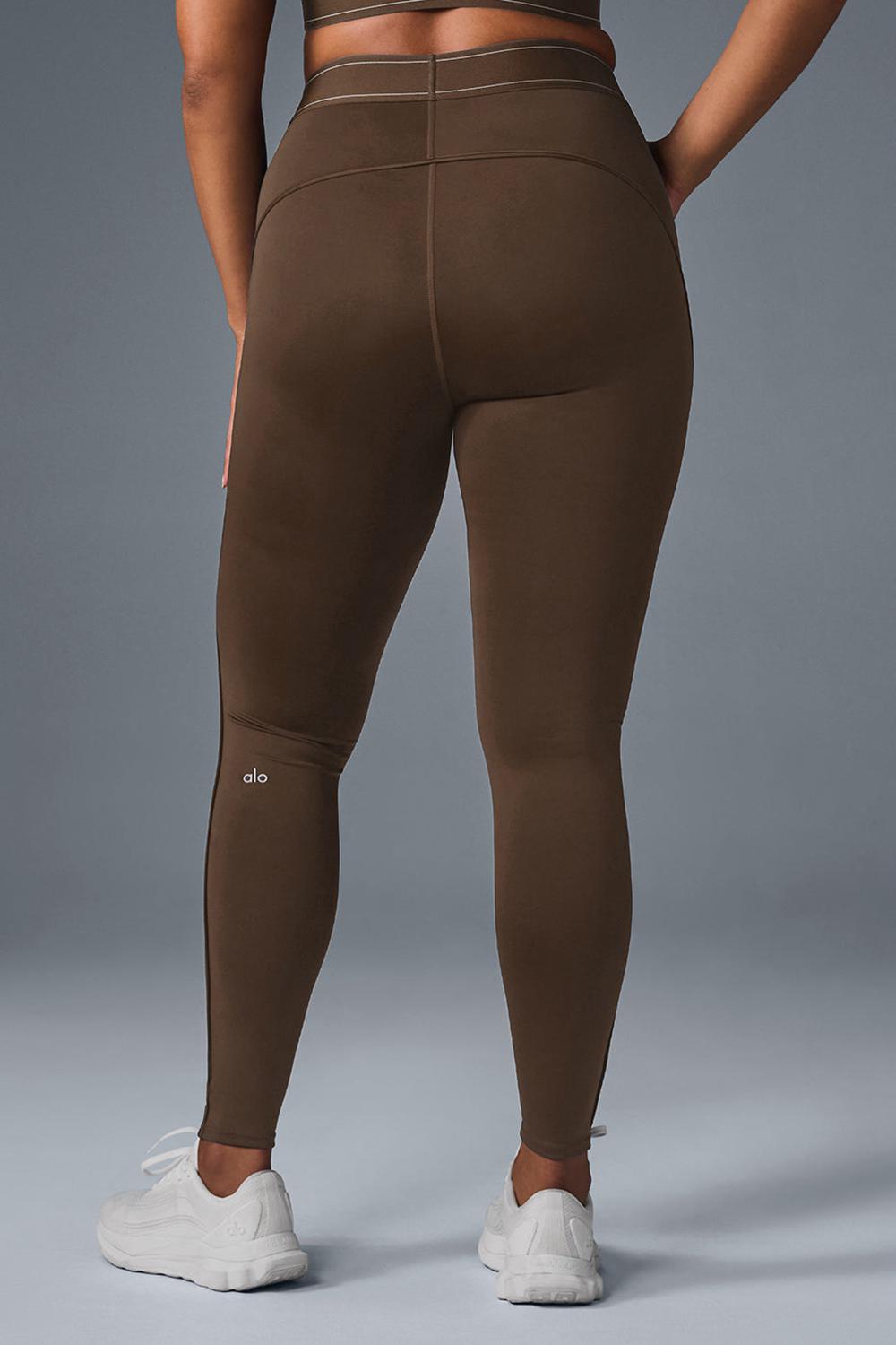 Alo Yoga Airlift High-Waist Suit Up Donna Legging Espresso | Italia  VDF-439721