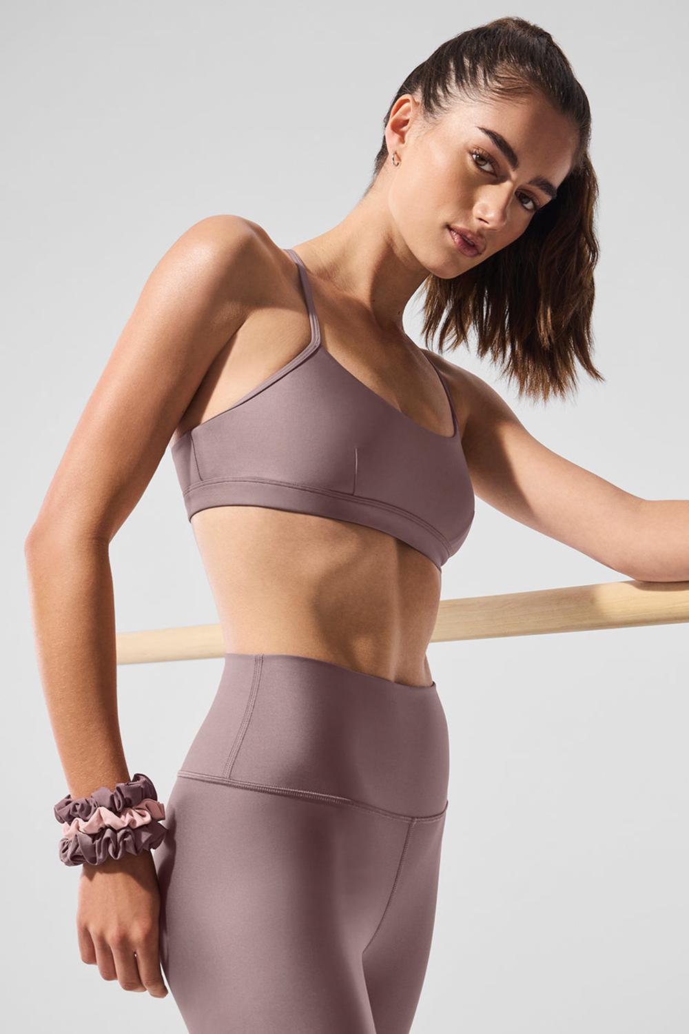 Alo Yoga Airlift Intrigue Donna Reggiseno Mushroom | Italia  RSO-263485