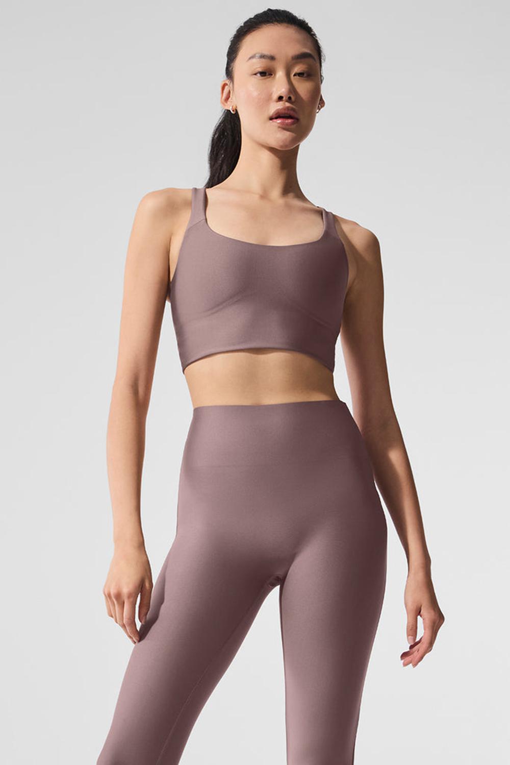 Alo Yoga Airlift Sleek Donna Bra Tank Mushroom | Italia  EKW-340972