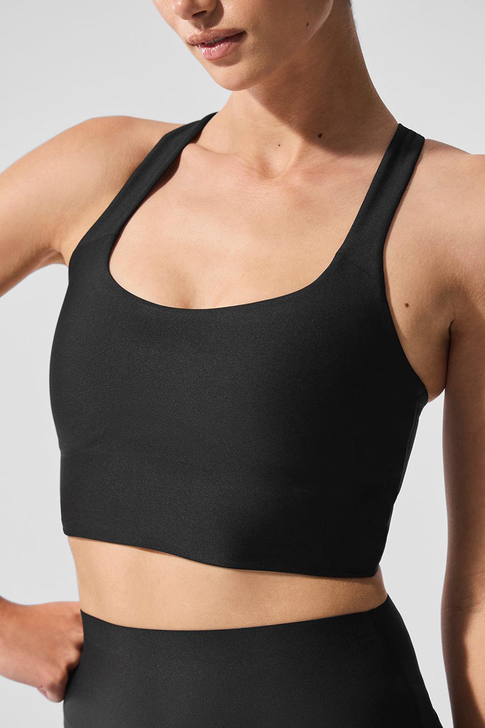 Alo Yoga Airlift Sleek Donna Bra Tank Nere | Italia  JXQ-673298