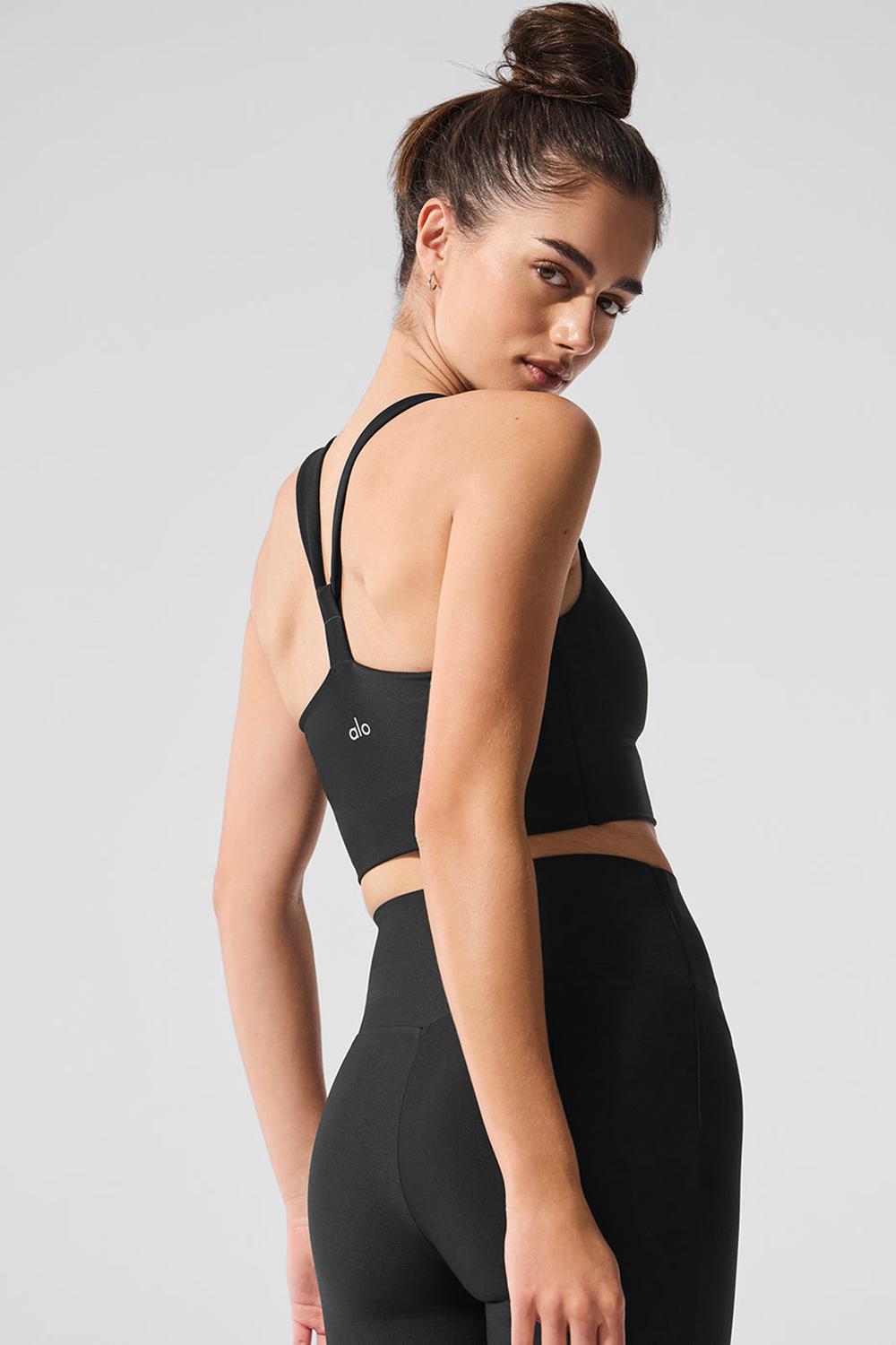Alo Yoga Airlift Sleek Donna Bra Tank Nere | Italia  JXQ-673298