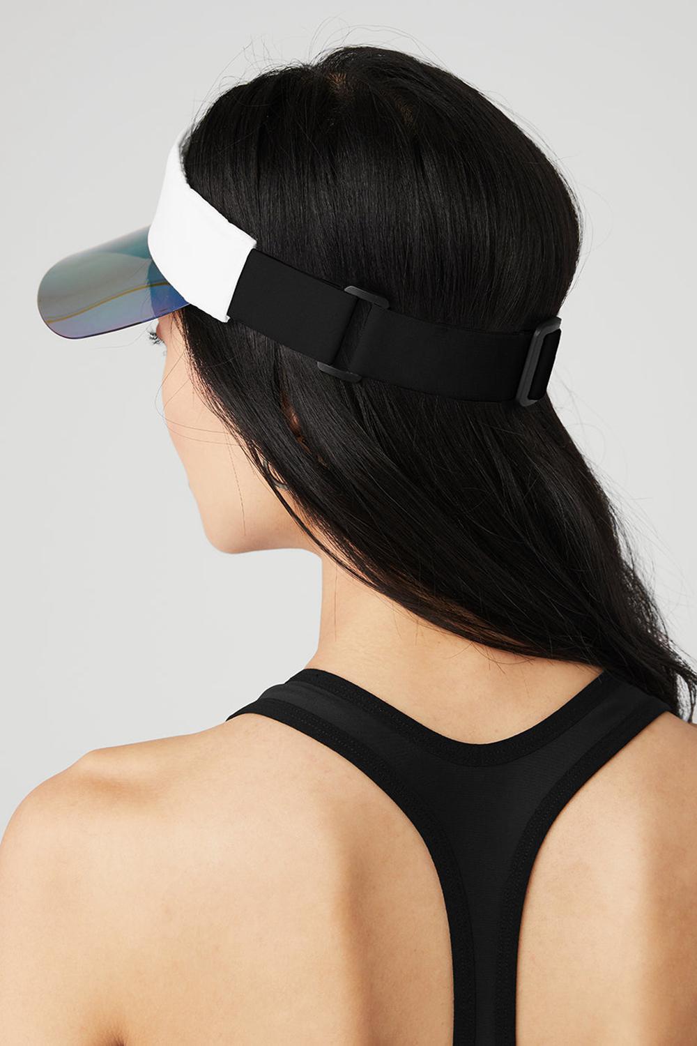 Alo Yoga Airlift Solar Uomo Visor Bianche | Italia  IFO-371698