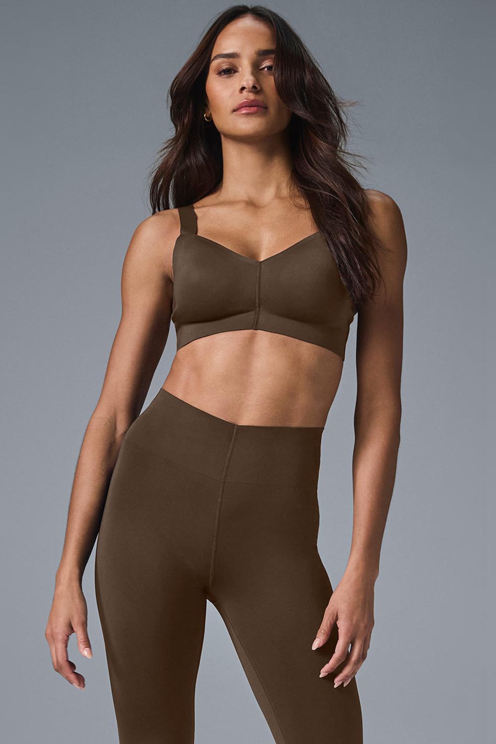Alo Yoga Airlift Strength Donna Reggiseno Espresso | Italia  OIW-368942