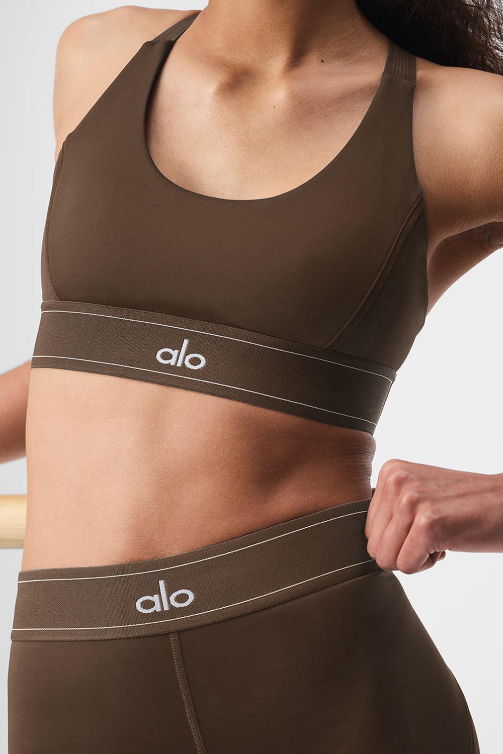 Alo Yoga Airlift Suit Up Donna Reggiseno Espresso | Italia  KSQ-978612