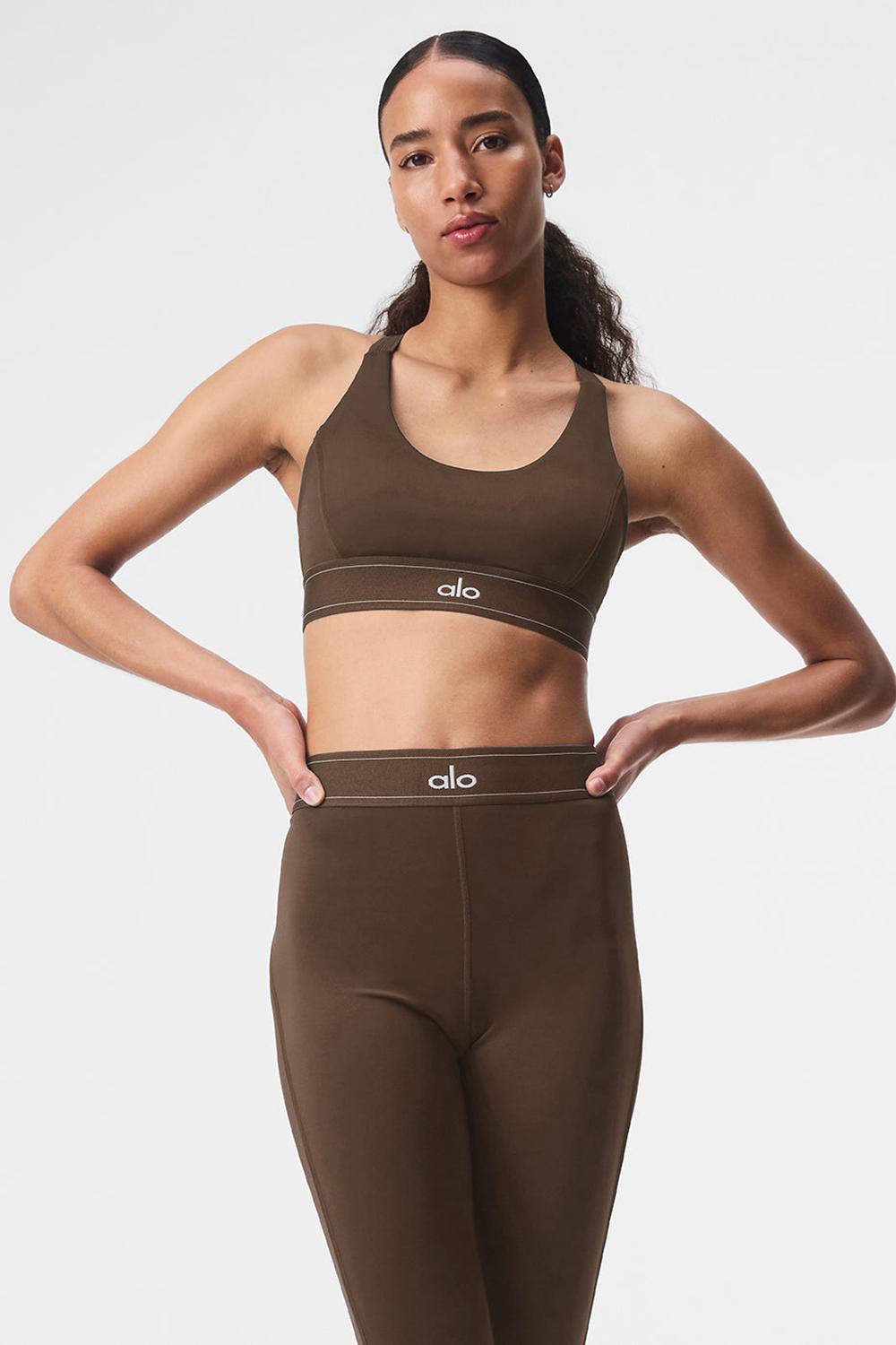 Alo Yoga Airlift Suit Up Donna Reggiseno Espresso | Italia  KSQ-978612